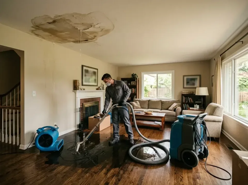 attic-pipe-burst-ceiling-drip-008 — frequently asked questions, Water Damage Restoration & Carpet Care in Mountain Home AFB,…